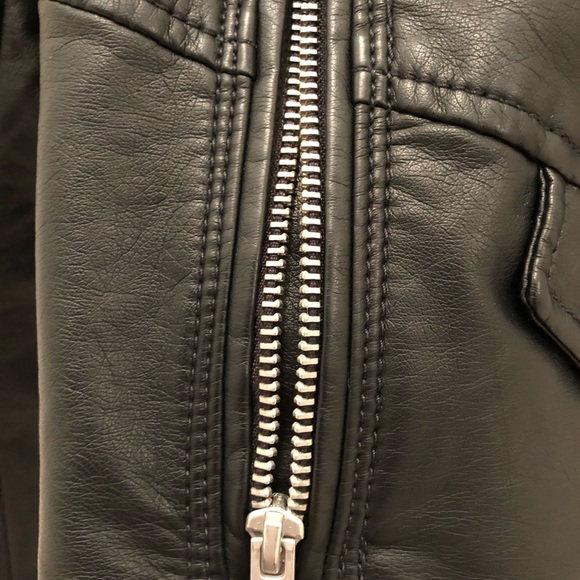 Abercrombie Vegan Leather Moto jacket - Picture 3 of 4